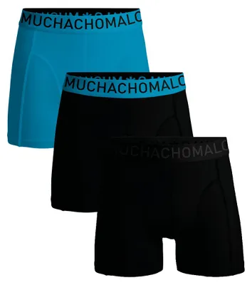 Produktbild von Muchachomalo Herren Boxershorts – 3er Pack – Microfaser & Stretch – Leichte Sport-Unterwäsche – Größe L - MICROFIB1010-77