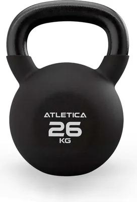 Produktbild von ATLETICA Kettlebell | 26kg | hochwertiger Look & Feel | doppelt Neopren beschichtet