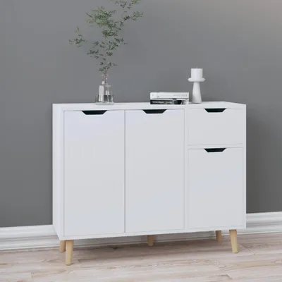 Produktbild von vidaXL Sideboard Weiß 90x30x72 cm Holzwerkstoff