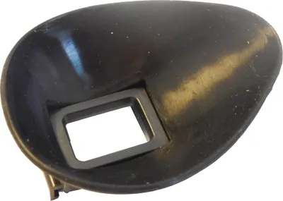 Produktbild von vhbw Augenmuschel Sucher kompatibel mit Nikon F50, F70, F75, F501, F55, F60, F601, F65 Kamera Spiegelreflexkamera DSLR Okular - Schwarz, Tropfenform