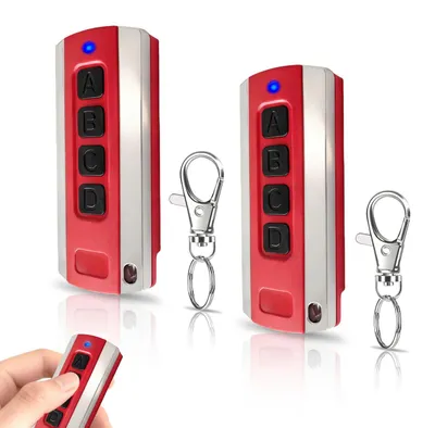 Image de Télécommande 868 MHz pour ouvre-portail de garage, compatible avec les modèles HSE4 et HSE2