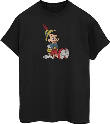 Produktbild von Pinocchio - "Classic" T-Shirt für Damen BI621 (XL) (Schwarz)