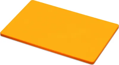 Produktbild von Giesser Messer Kunststoff Schneidebrett Küchenbrett Brett Farbe Gelb, 60 cm