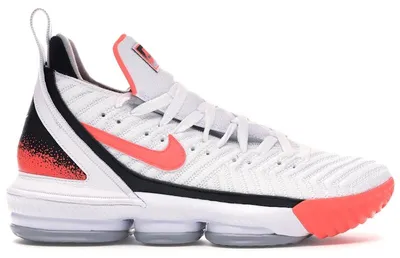 Produktbild von Nike LeBron 16 White Hot Lava - EU 42.5