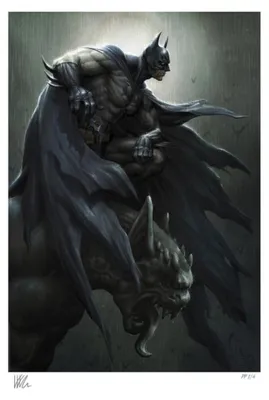 Immagine prodotto di Stampa artistica DC Comics di Batman, 46 x 61 cm, non incorniciata