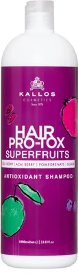Productafbeelding van Hair Pro-Tox Shampoo, Superfruits Antioxidant Shampoo voor vrouwen, 1000 ml - Kallos Cosmetics