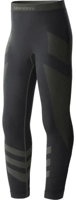 Image de Ladeheid Enfants Filles Garçons Sous-vêtements fonctionnels Caleçon long thermoactif LAGI008 (Noir/Khaki, 134-140)