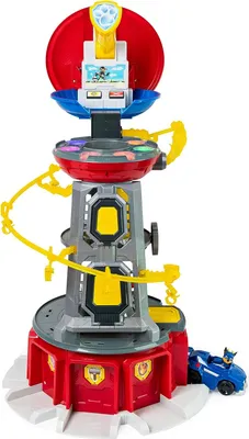 Produktbild von PAW Patrol Mighty Pups Lifesize Lookout Tower Zentrale - 70 cm groß