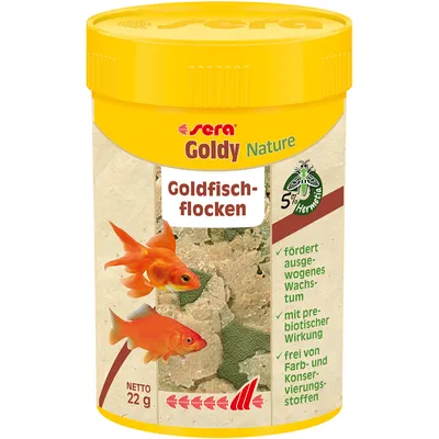 Produktbild von sera Goldy Nature 100 ml / 22 g