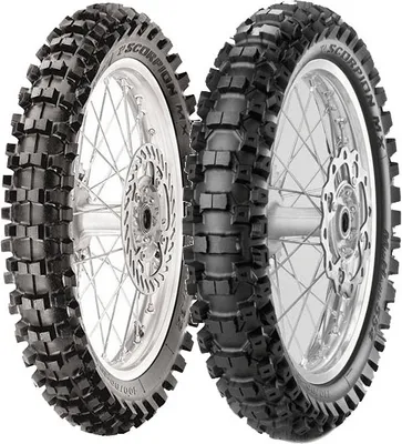 Produktbild von Paar Motorradreifen Pirelli 120/80-19 Mx32 Mid S + 110/90-19 Mx32 Mid H