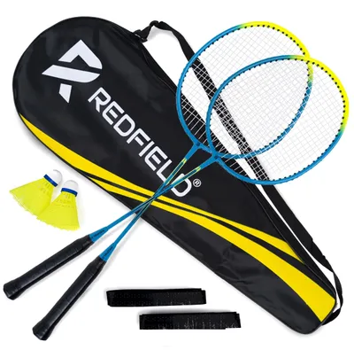 Immagine prodotto di Set da badminton per uso esterno, completo di 2 racchette e volani