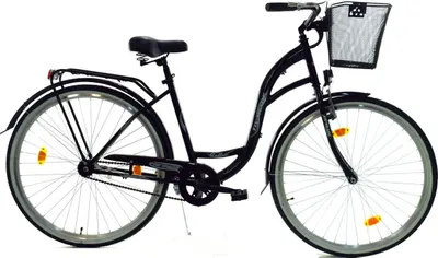 Produktbild von 28 Zoll Kinder Mädchen City Fahrrad Bike Rad STVO Reflex Schwarz 1 Gan