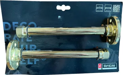 Produktbild von Duraline 2 Regalträger Regalhalter Wandträger Wandhalter Metall goldfarben