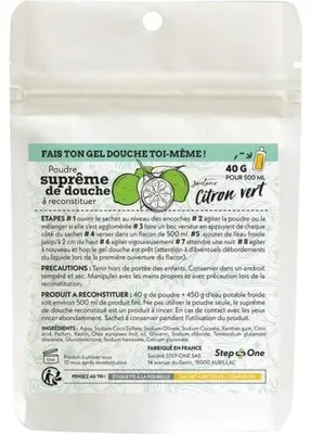 Obrázok produktu pre Sprchový gél Powder Lime Stepone 40 g