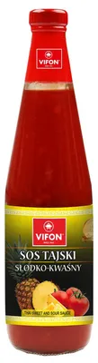 Obrázok produktu pre Sladkokyslá omáčka s chilli, citrónom a zázvorom, 700 ml