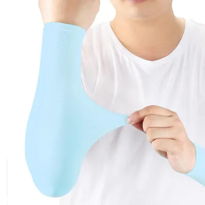 Productafbeelding van Armbeschermers, koelend, UPF 50+ zonbescherming, blauw, 1 paar
