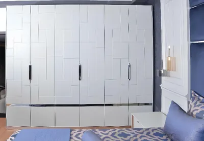 Image de Armoire blanche Armoire chambre à coucher Armoire en bois Meubles modernes