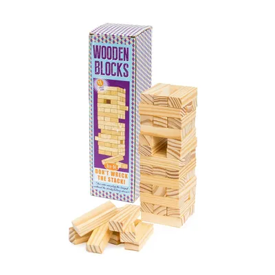 Obrázok produktu pre Retr-Oh! drevená stohovacia veža - Jenga