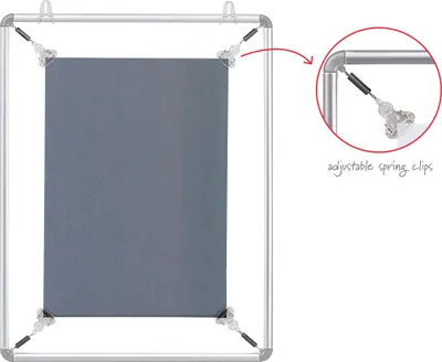 Produktbild von FRANKEN Franken Spannrahmen 39,7 x 52 cm (B x H) 29,7 x 42 cm (B x H) Aluminium silber