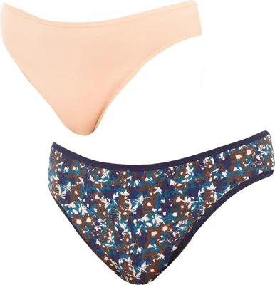 Produktbild von Playtex Pack-2 Perfect Comfort Höschen aus elastischer Baumwolle P0A8S für Damen, bequemes und anpassungsfähiges Design für Damen