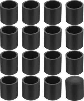 Obrázok produktu pre Krytky na nožičky stoličiek, PVC, 12 mm, 56 kusov, protišmykové, vhodné na nábytok a stoly