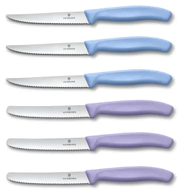 Produktbild von Victorinox Swiss Classic Frühstücksmesser & Steakmesser Set, 6-teilig