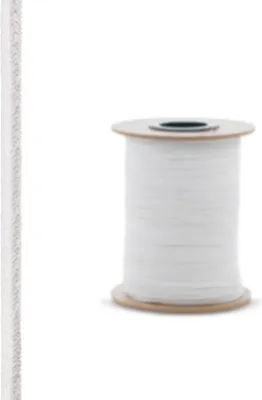 Produktbild von STEIGNER Ofendichtschnur Kamindichtung aus KERAMIKFASERN, hitzebeständig bis 1260°C, 4,5m, 8x8mm, SKD01-8