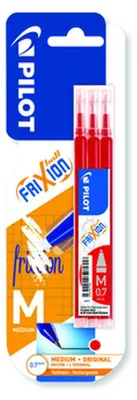 Zdjęcie produktu dla Pilot Wkłady do Długopisów FriXion Czerwone 0.7 mm 3 szt.