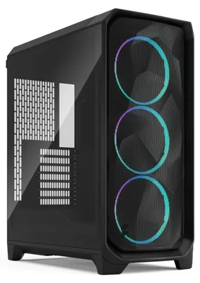 Obrázok produktu pre Fractal Design Meshify 3, PC, Čierna, ATX, EATX, micro ATX, Mini-ITX, Oceľ, Temperované sklo, Hranie, Multi