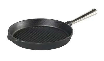 Immagine prodotto di PADELLA GRILL Ø 24 cm Padella in ghisa nera SKEPPSHULT Selezione cuochi Grill