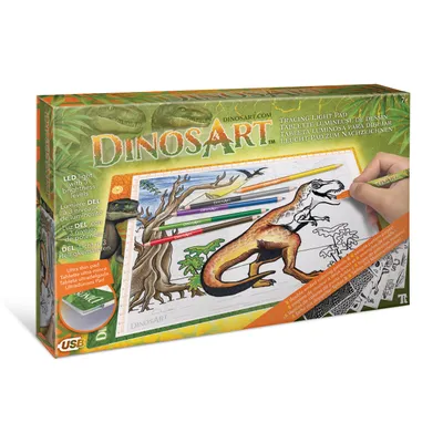 Produktbild von Dino Leuchtpad zum Nachzeichnen