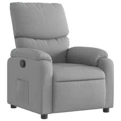 Produktbild von vidaXL Relaxsessel Hellgrau Stoff
