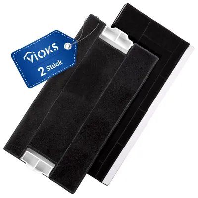 Produktbild von VIOKS 2x Aktivkohlefilter Dunstabzugshaube Ersatz für Bosch DHZ4506 434229 – Größe 2 Stück (1er Pack)