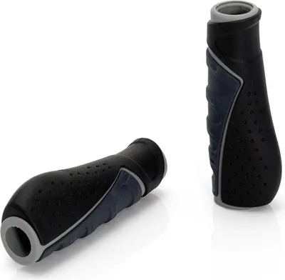Produktbild von XLC Griffe Ergonomic GR-G06130mm, schwarz/grau