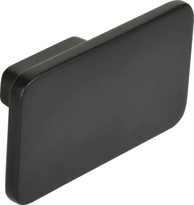 Obrázek produktu pro Knoflík pro nábytek SIRO Zamak - 140 x 86 mm - matná černá