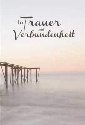 Produktbild von Trauer Beileid Kondolenz - Trauerkarte im Format 11,5 x 17