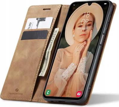 Productafbeelding van Sc Wallet, Galaxy A24, lichtbruin