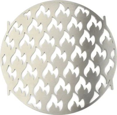 Produktbild von Edelstahl Grilleinsatz passend für das Weber GBS System | mit Flammendesign - extra stark 4mm