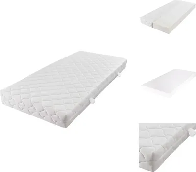 Produktbild von vidaXL Matratze mit waschbarem Bezug 200×90×17 cm - Matratzen
