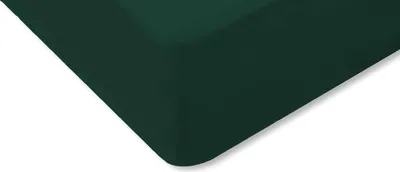 Zdjęcie produktu dla Prześcieradło Jersey 160x200 z gumką butelkowa zieleń