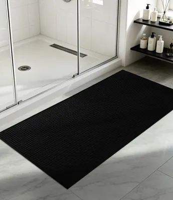 Obrázek produktu pro Podložka pod rohožku, 60 x 120 cm, černá, protiskluzová a omyvatelná