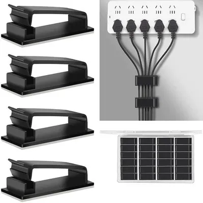 Image de Supports pour câbles de bureau - Organisateur de câbles pour 29 pièces