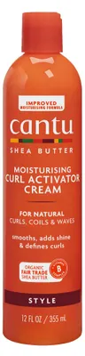 Vorderseite von Cantu Moisturizing Curl Activator Cream