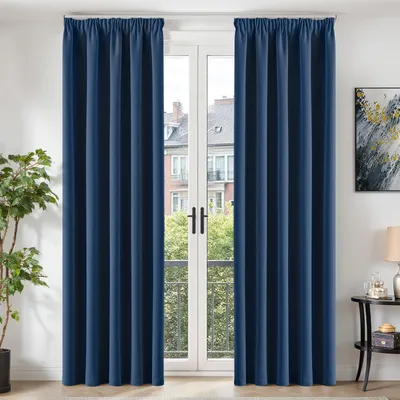 Immagine prodotto di Tende con passanti. Tende oscuranti. Tende da oscurare. Dimensioni: 245x140 cm. Set da 2 pezzi