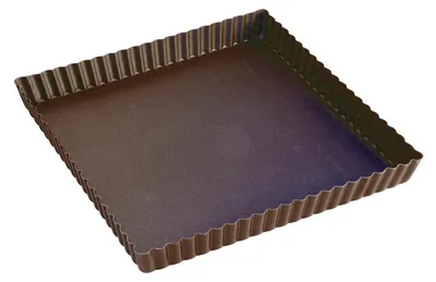 Quadratische Kuchenform mit Antihaftbeschichtung, 23 cm