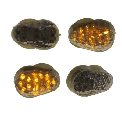 Produktbild von Motorrad LED Verkleidungsblinker Runbun Klarglas 4-er Set