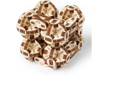 Image de UGEARS 3D puzzle Flexi-cube 2.0 ; 144 pièces