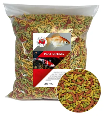 Productafbeelding van Vijvervoer - Vijversticks voor koi en goudvissen - 1,3 kg - 10 liter