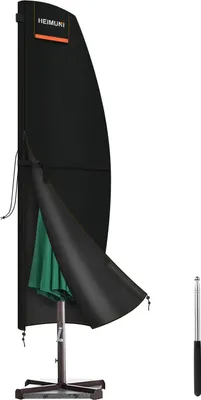 Obrázok produktu pre Vodotesný ochranný kryt na slnečník - priemer 200 cm až 420 cm - kryt na záhradný slnečník - vonkajší ochranný kryt na slnečník 230x45/70/50 cm