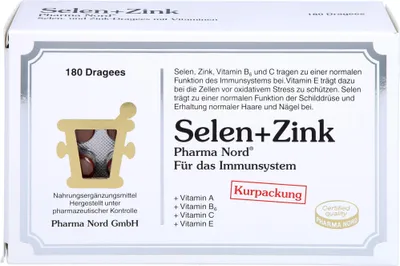 Immagine prodotto di Selenio + Zinco Pharma Nord Dragees, 180 compresse